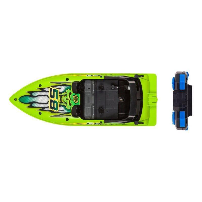 Nikko Race Boats #58 R/C 1/16 Scale Model Energy Green, , large image number 3