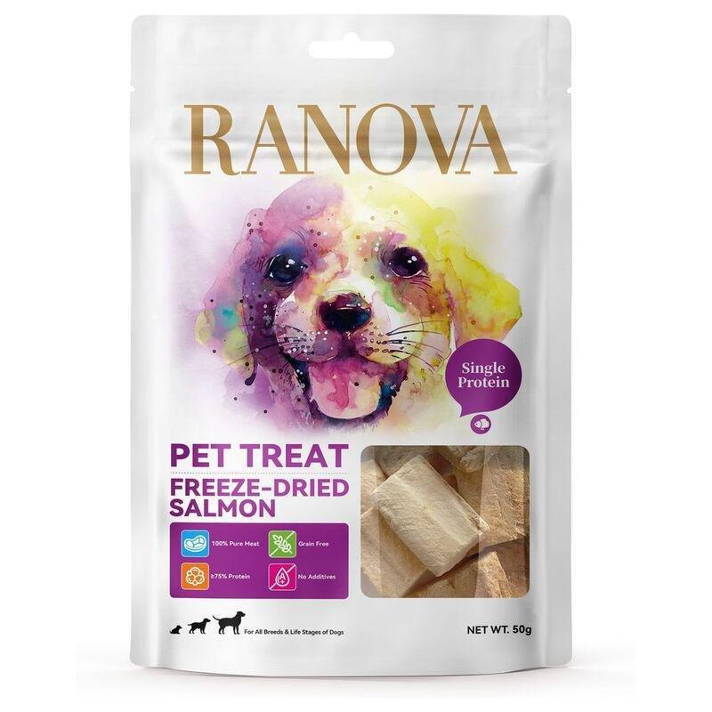 Ranova Freeze Dried Salmon for Dogs - 50g, , large image number 0