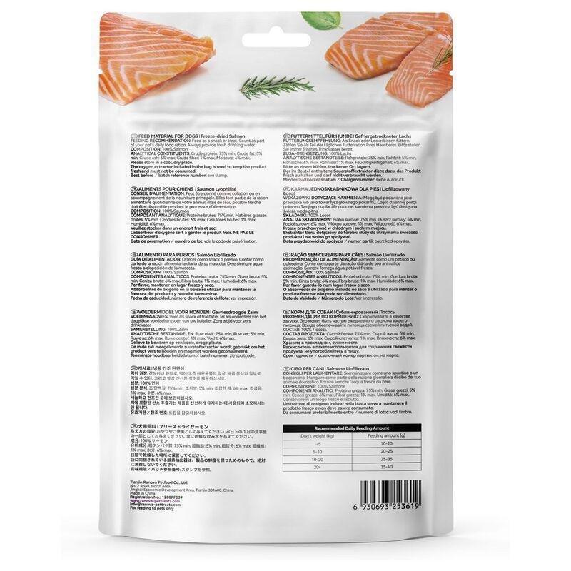 Ranova Freeze Dried Salmon for Dogs - 50g, , large image number 1