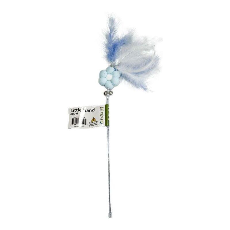 NutraPet Baby Soft Blue Cat Wand, , large image number 1