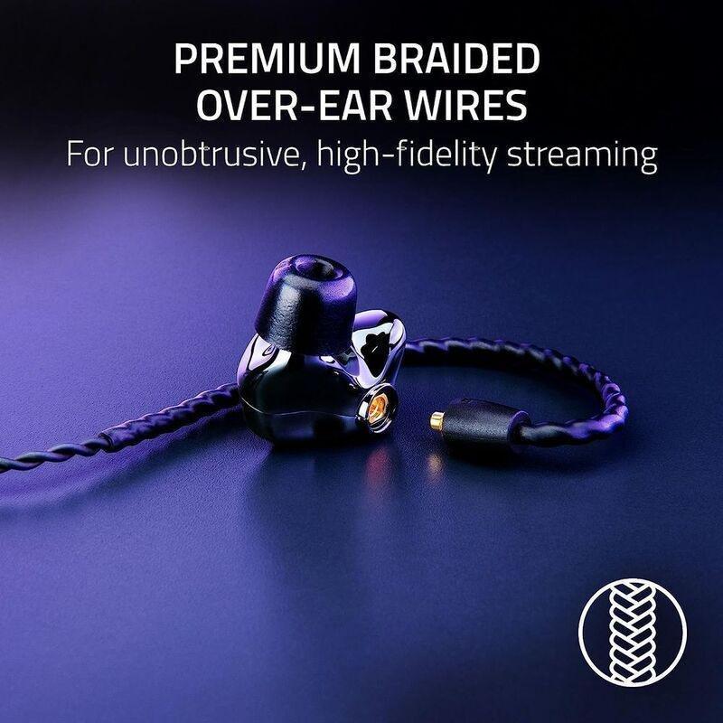 Razer Moray Ergonomic In-Ear Monitor For All-Day Streaming, , large image number 7