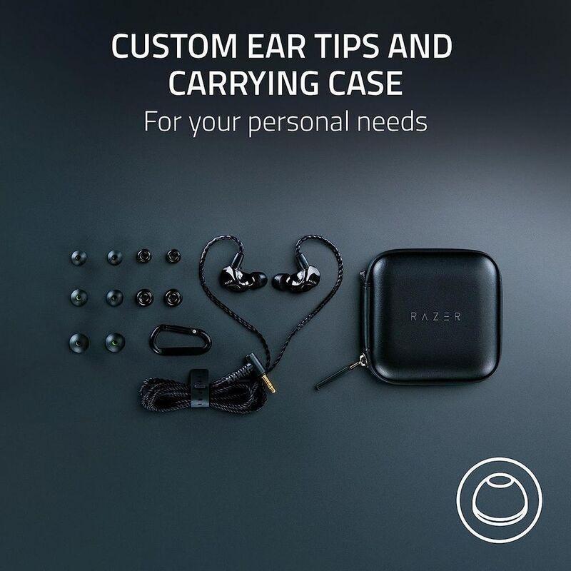 Razer Moray Ergonomic In-Ear Monitor For All-Day Streaming, , large image number 8