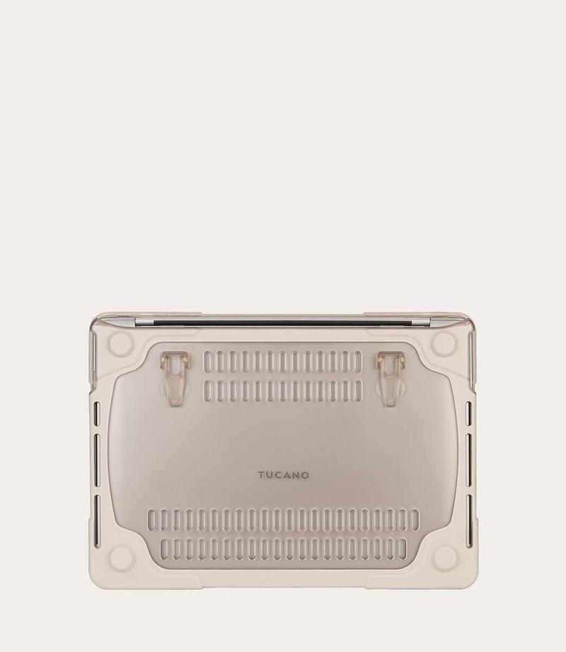Tucano Scocca Hard Shell Case for Macbook Air 13-Inch - Beige, , large image number 1