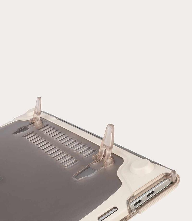 Tucano Scocca Hard Shell Case for Macbook Air 13-Inch - Beige, , large image number 3