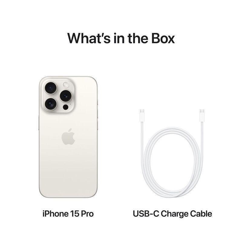 Apple iPhone 15 Pro 128GB - White Titanium, , large image number 7