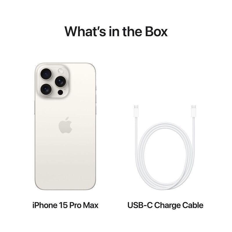 Apple iPhone 15 Pro Max 1TB - White Titanium, , large image number 8