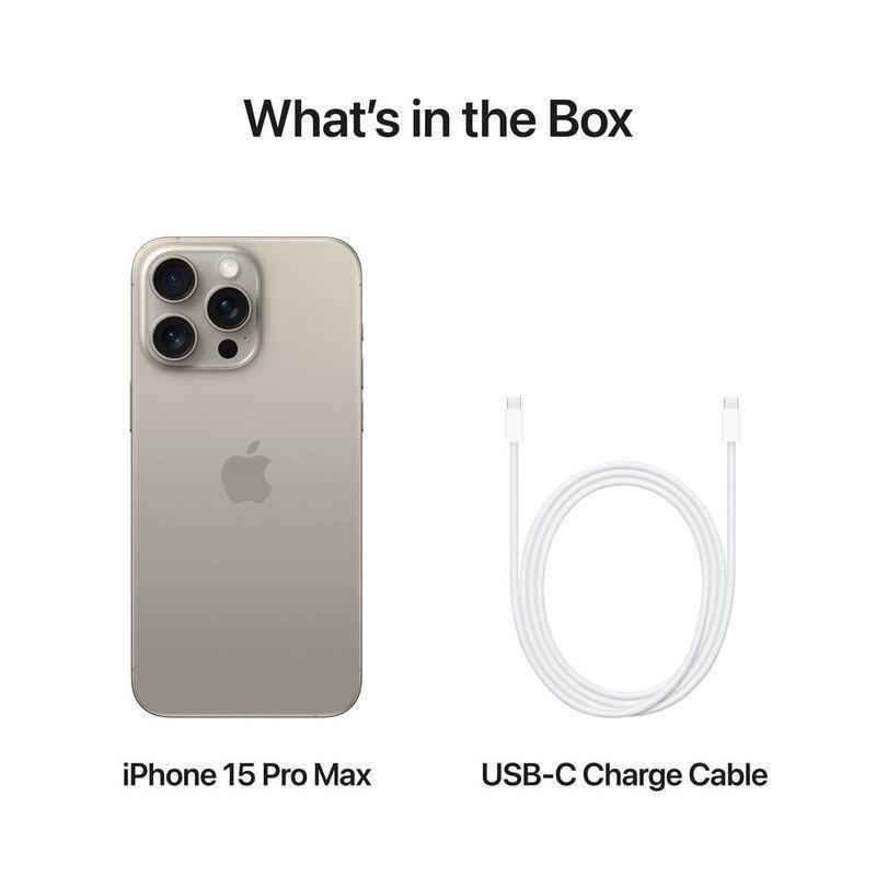 Apple iPhone 15 Pro Max 256GB - Natural Titanium, , large image number 6