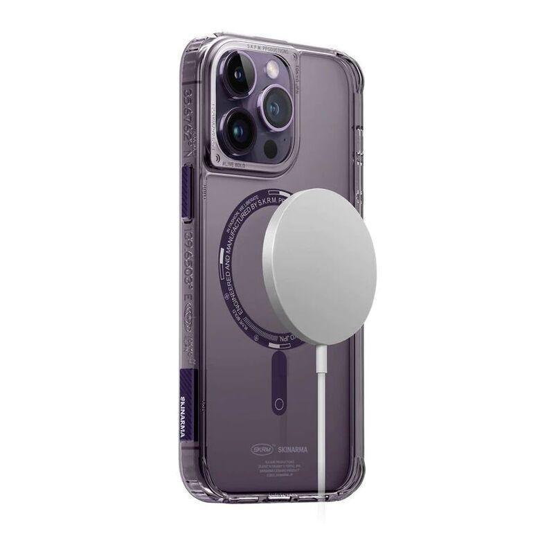Skinarma Saido Mag-Charge Case For iPhone 14 Pro - Purple, , large image number 0