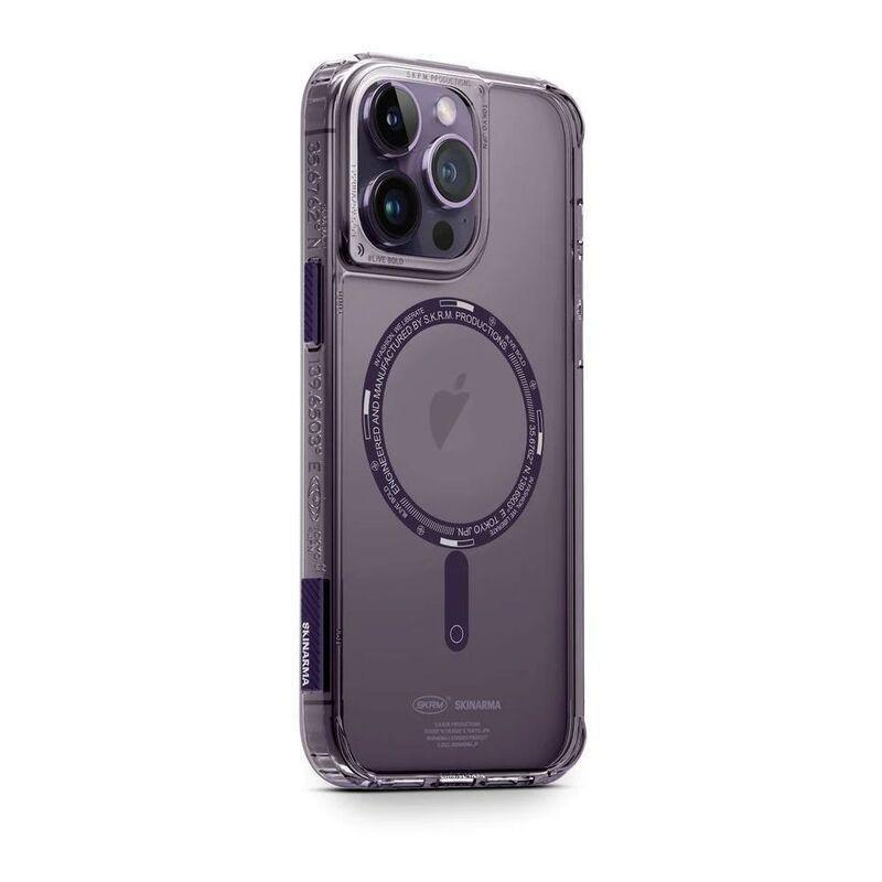 Skinarma Saido Mag-Charge Case For iPhone 14 Pro - Purple, , large image number 1