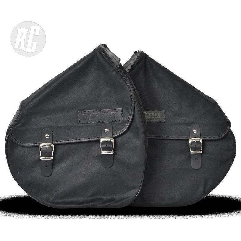 Ruff The Ruffian Saddle Bag Slim Right Black, , large image number 0