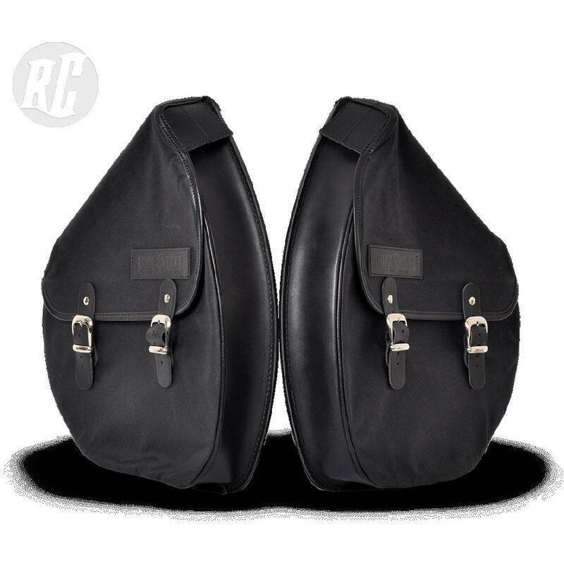 Ruff The Ruffian Saddle Bag Slim Right Black, , large image number 1