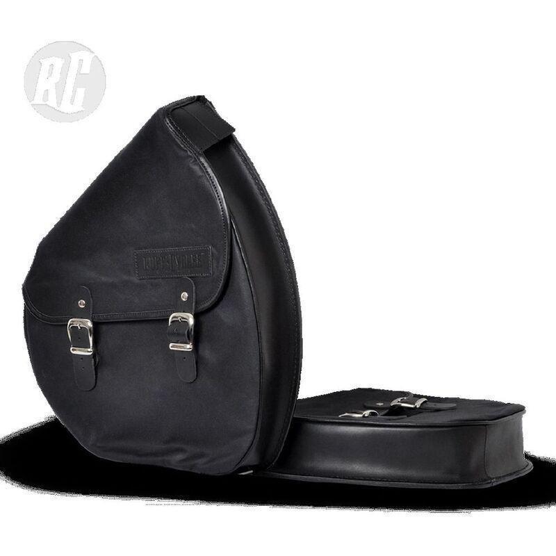 Ruff The Ruffian Saddle Bag Slim Right Black, , large image number 2