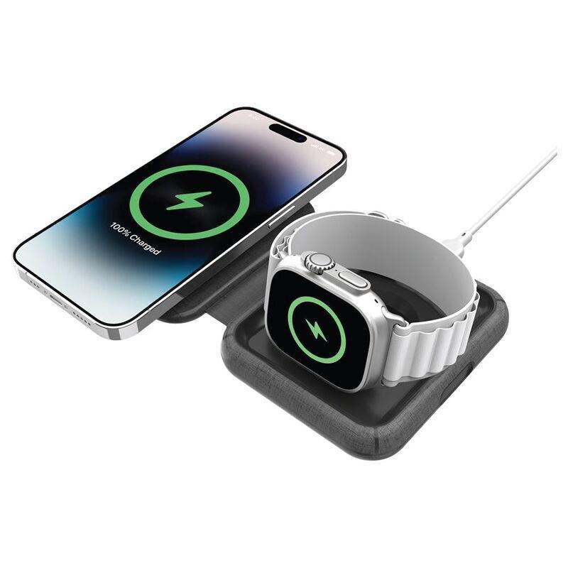Momax Q.Mag Go Folding MageSafe 2-in-1 Wireless Charger, , medium