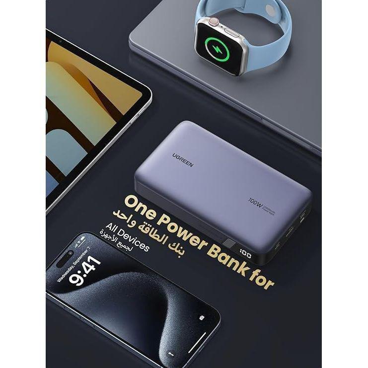 Ugreen 20000mAh Two-Way Fast Charging Power Bank - Grey, , large image number 4