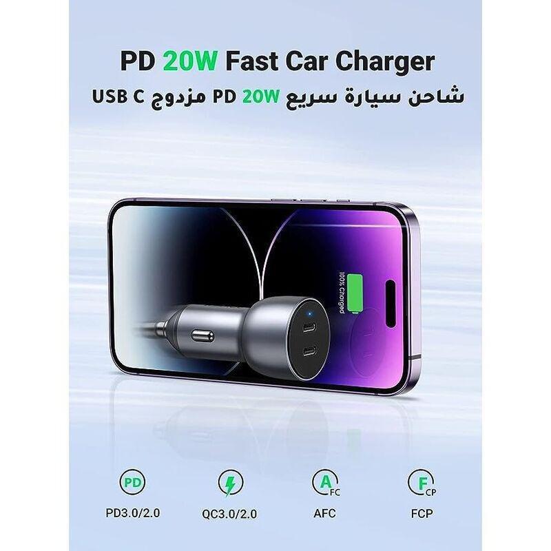 Ugreen PD Car Charger - Space Grey, , large image number 2
