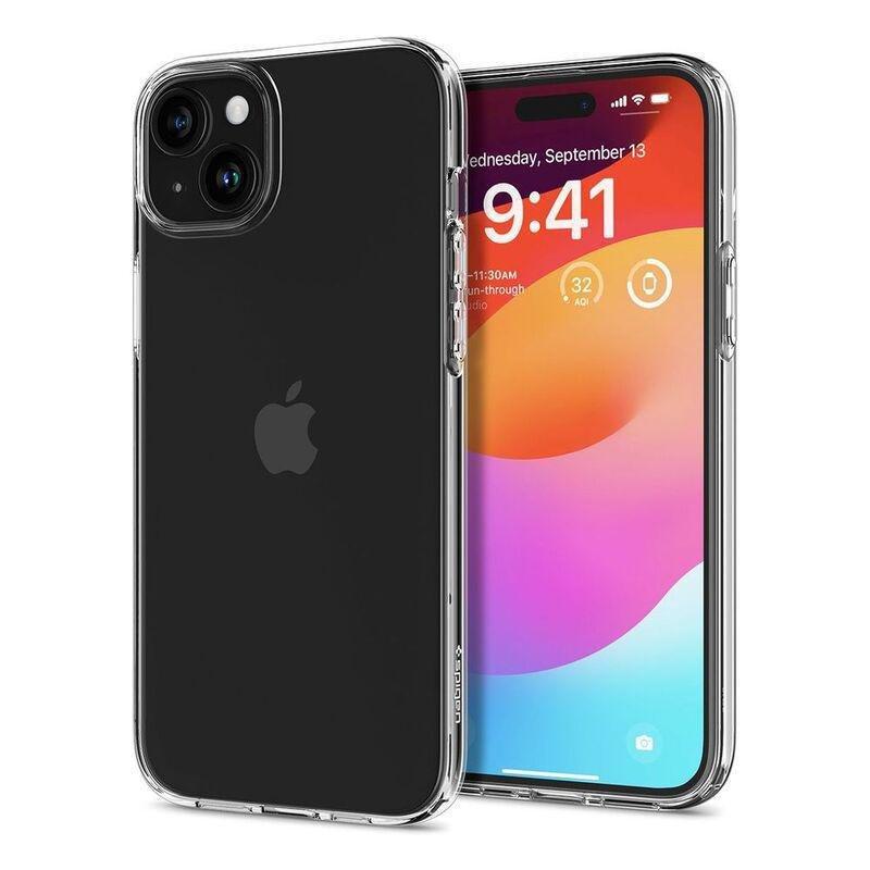 Spigen Crystal Flex Case for iPhone 15 - Crystal Clear, , large image number 7