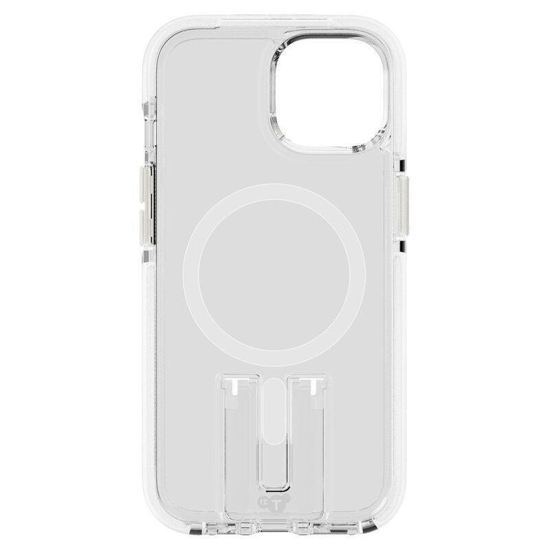 Tech21 Evocrystal Kick Case with MagSafe for iPhone 15 - White, , large image number 2