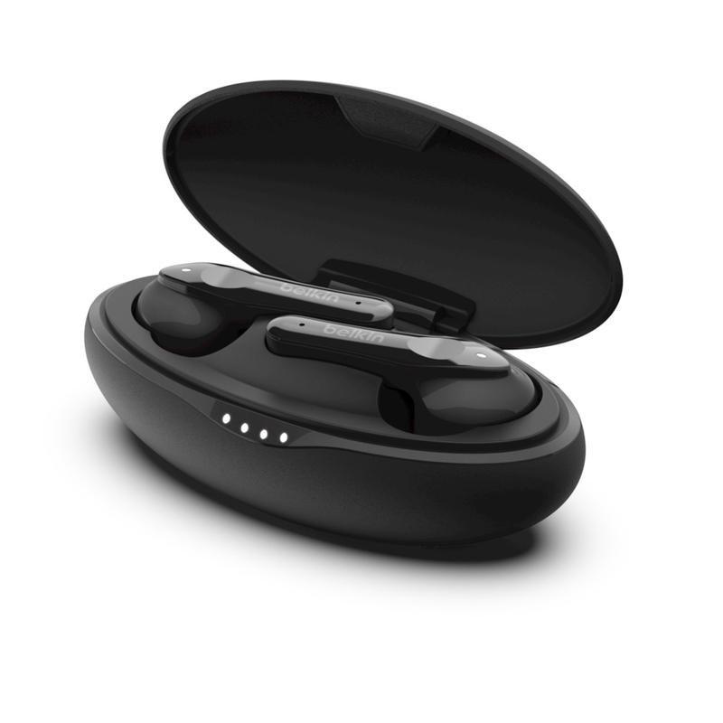 Belkin Soundform Move True Wireless Earbuds With Charging Case Black, , large image number 0