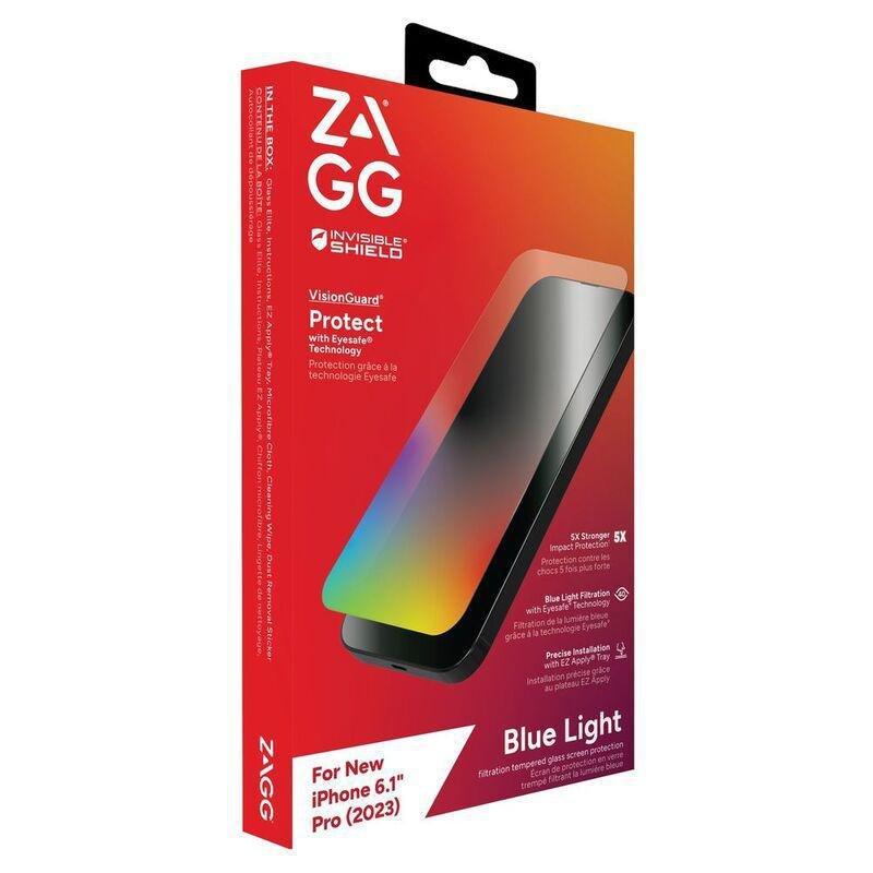ZAGG InvisibleShield Glass Elite VG Screen Protector for iPhone 15 Pro, , large image number 1