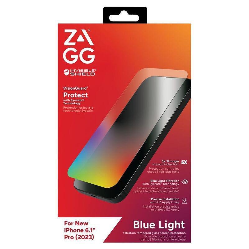 ZAGG InvisibleShield Glass Elite VG Screen Protector for iPhone 15 Pro, , large image number 2