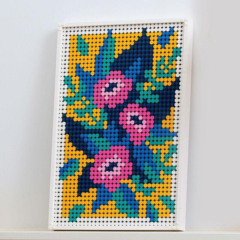 LEGO Art Floral Art 31207 Building Kit (2,870 Pieces), , large image number 2
