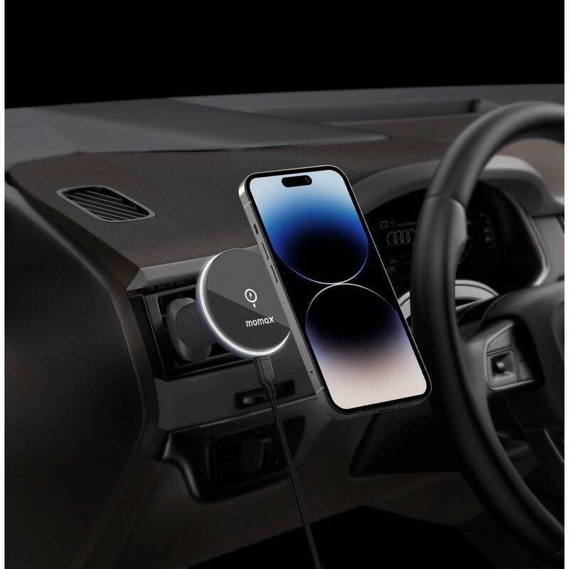 Momax Q.Mag Mount 5 15W Magnetic Wireless Charging Vent Car Mount, , large image number 1
