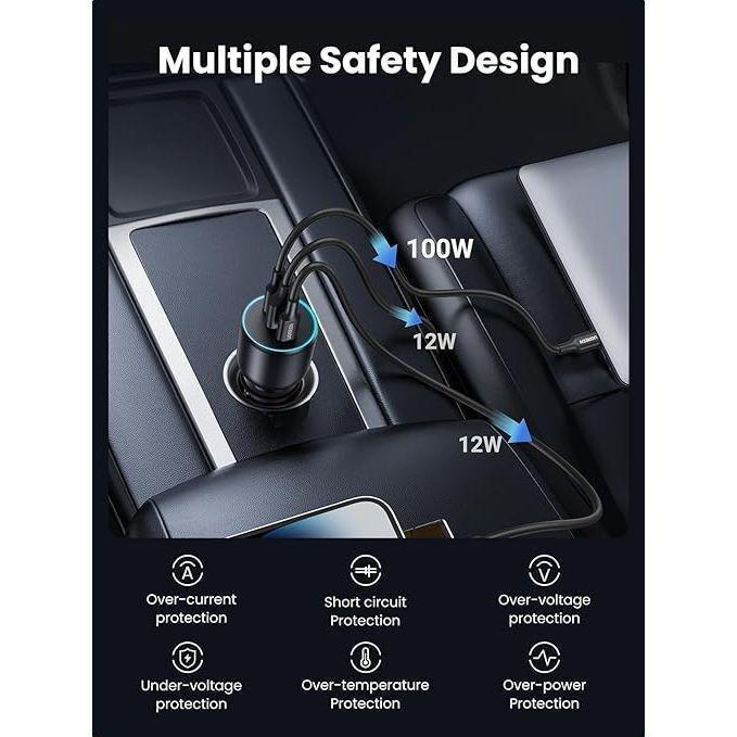Ugreen 130W Car Charger, , large image number 2