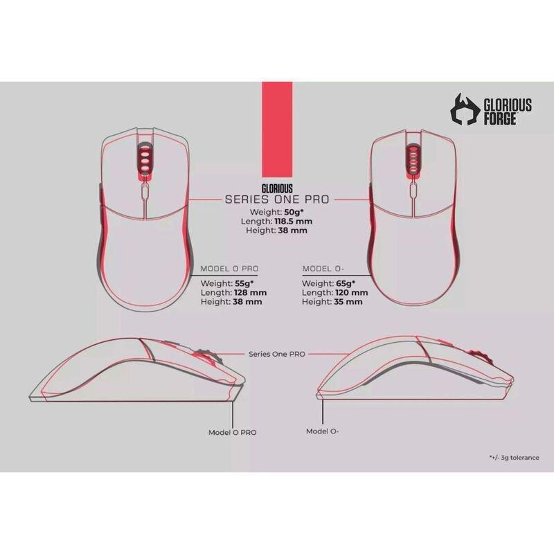 Glorious Forge Series One Pro Genos Wireless Gaming Mouse, , large image number 4