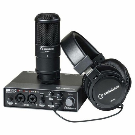 STEINBERG - Steinberg UR22MKII Recording Pack Combines A Dual-Channel Audio Interface UR22CR pack