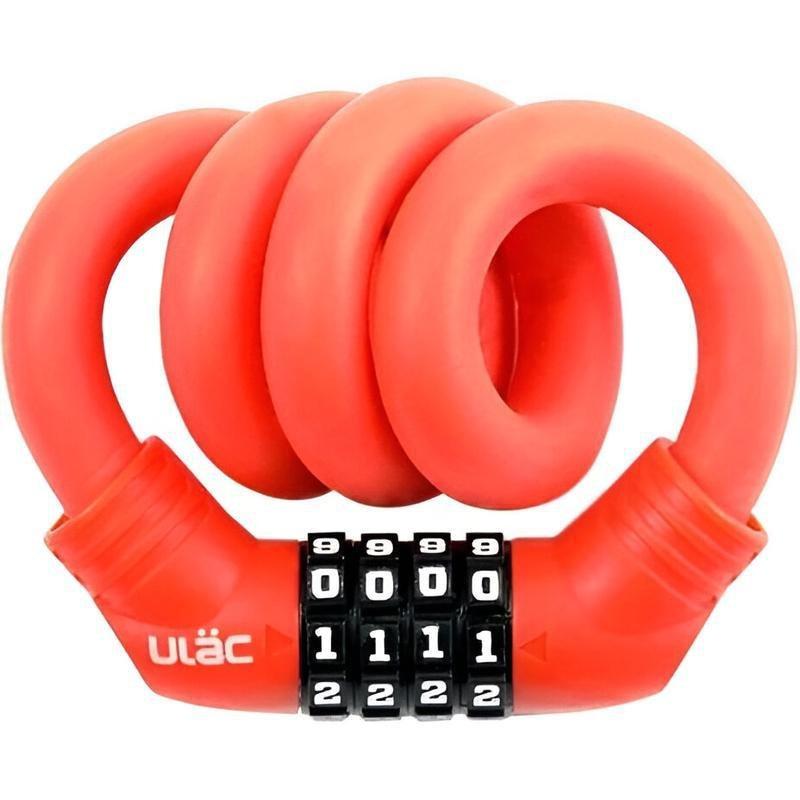 Ulac 1970 Memory Cable Lock Combo Rosa, , medium