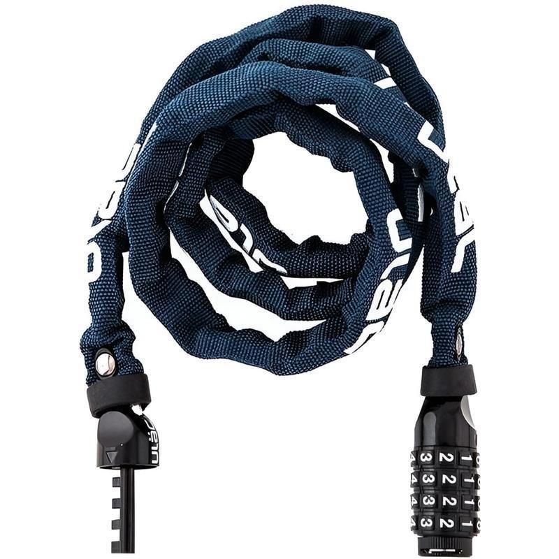 Ulac 52nd Street Steel Chain Lock Combo Navy, , large image number 0