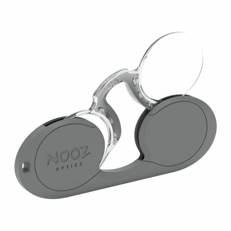 Nooz Oval Reading Glasses Grey +(+1 Perscription), , medium