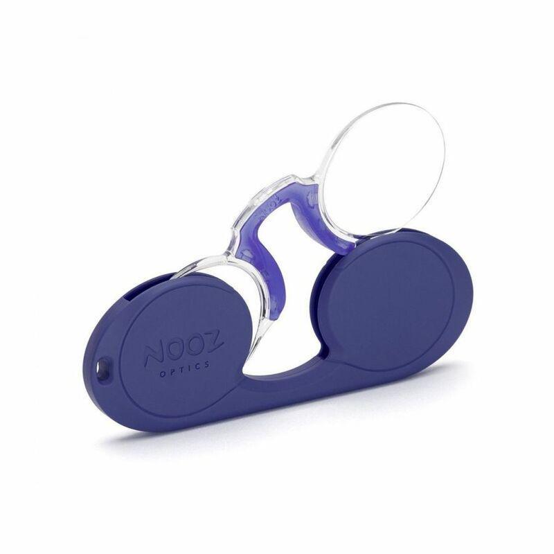 Nooz Oval Reading Glasses Navy Blue +(+2 Perscription), , medium