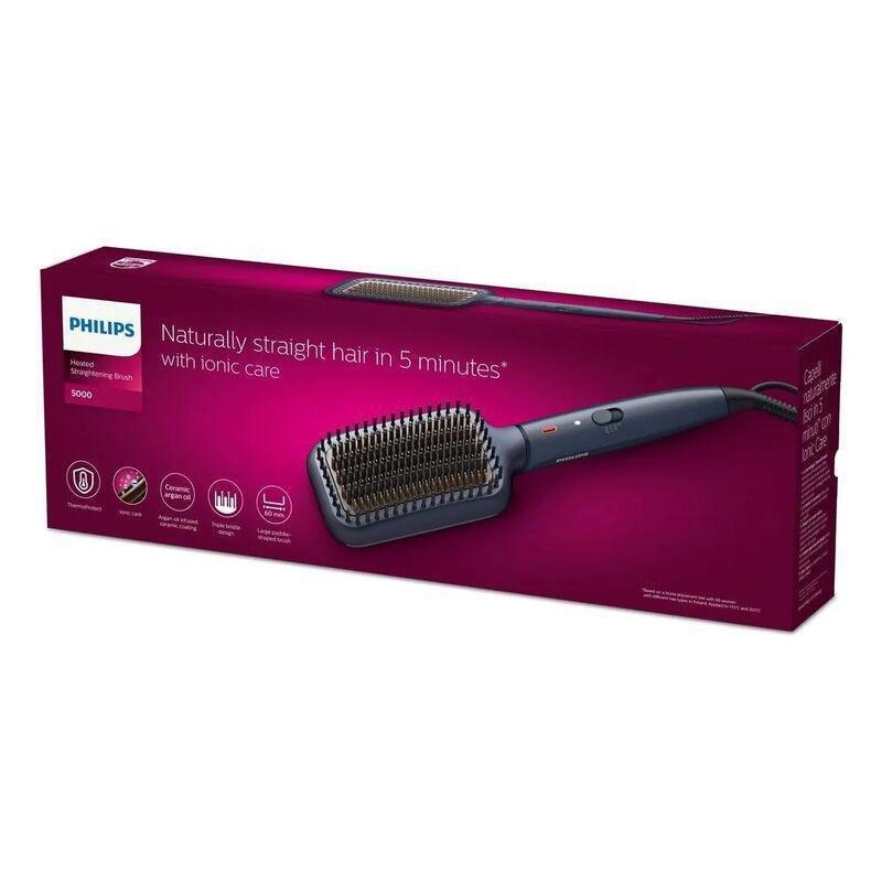 Philips BHH885/03 5000 Heated Straightening Brush, , large image number 5