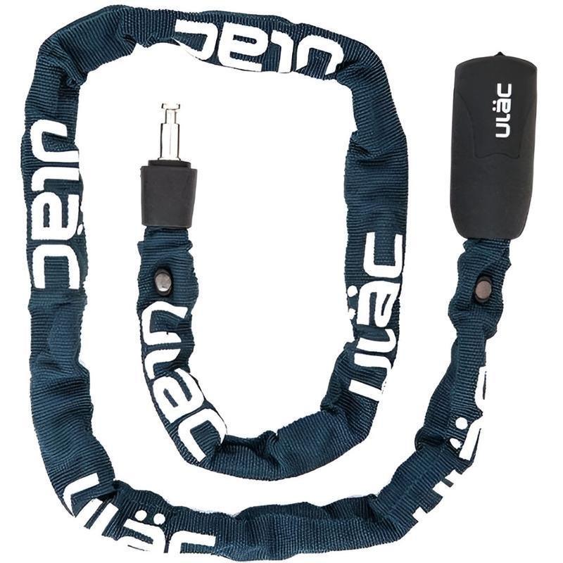 Ulac Eurostile Steel Chain Lock Navy, , large image number 0
