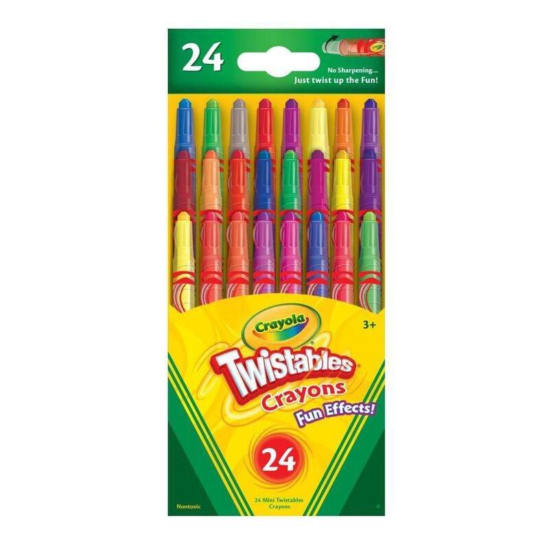 Crayola 24S Mini Twistables Special Effect Crayons, , large image number 0