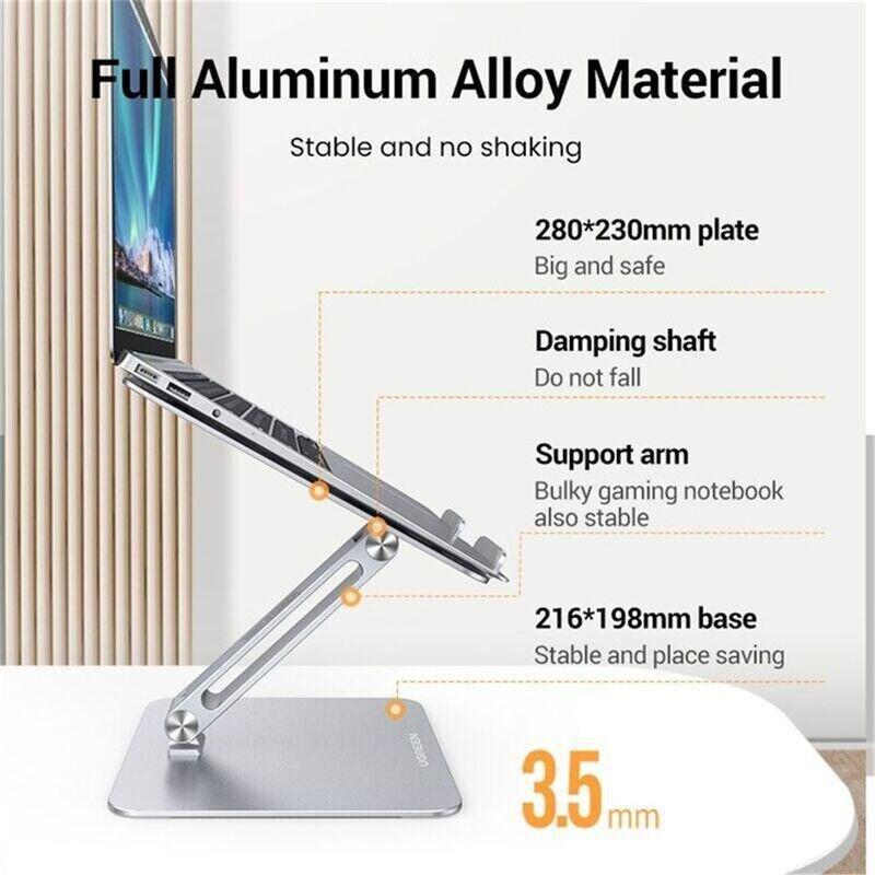 Ugreen Adjustable Laptop Stand - Silver, , large image number 1