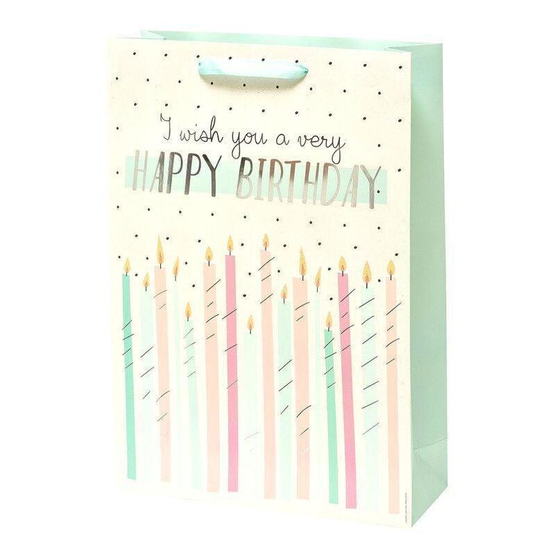 Legami Candles X-Large Gift Bag (31 x 43 x 11.5 cm), , medium