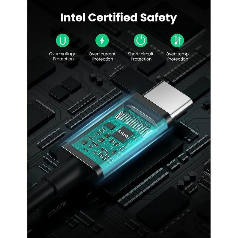 Ugreen USB-C 100WPD 40Gbps Thunderbolt 4 Cable 0.8M - Black, , large image number 3