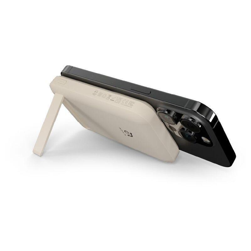 Adam Elements Gravity C2 Magnetic Wireless Power Bank - Milk Tea, , large image number 2