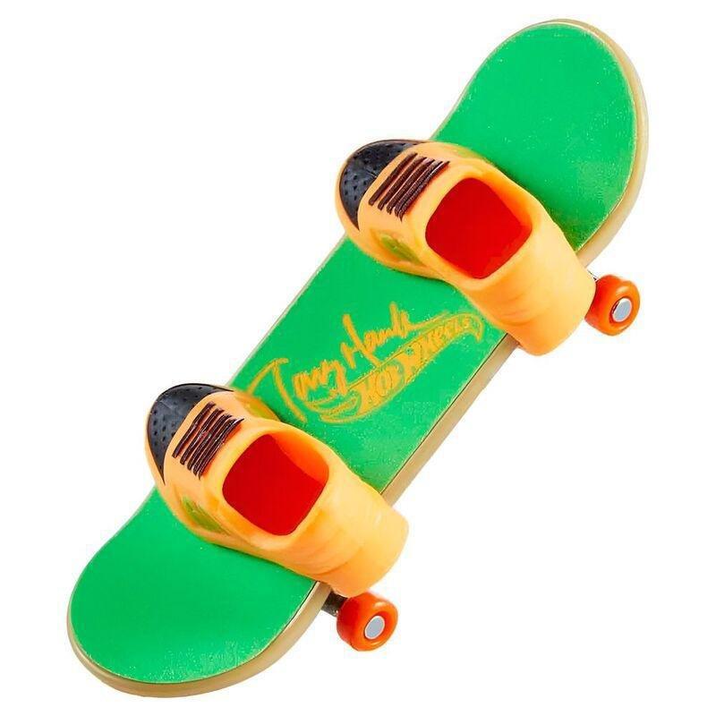 Hot Wheels Skates Neon Bones Tony Hawk Fingerboard & Shoe HVK43, , large image number 0