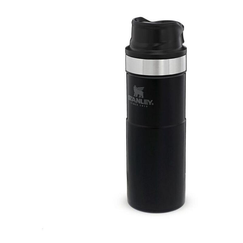 Stanley Classic Trigger Action Travel Mug Matte Black 355ml, , large image number 0