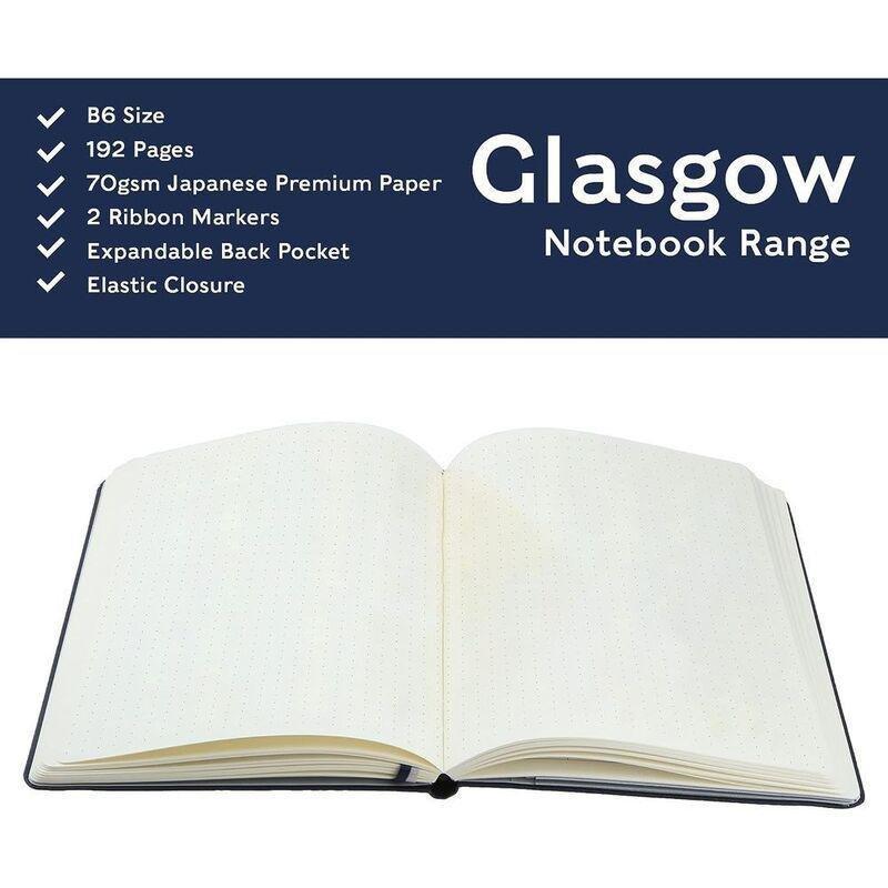 Collins B12 Glb6Du99 Cl Glasgow B6 Dot Notebook Black, , large image number 2