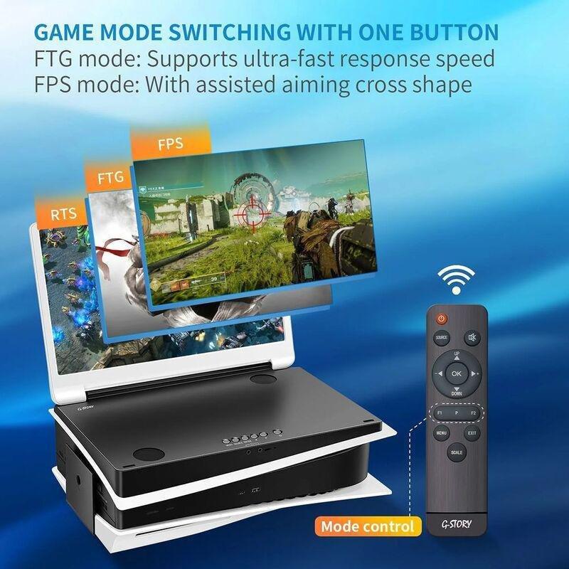 G-Story 15.6-Inch IPS 4K Portable Gaming Monitor For PS5 (Console Not Included), , large image number 4