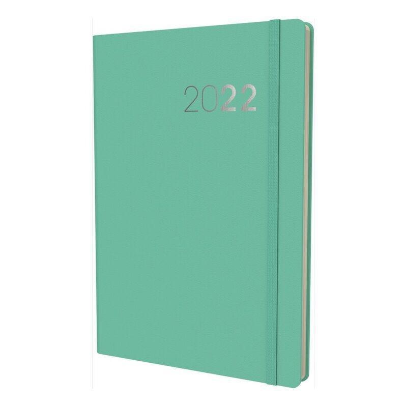 Collins Debden Legacy A5 Day To Page Diary 2022 Mint, , large image number 0