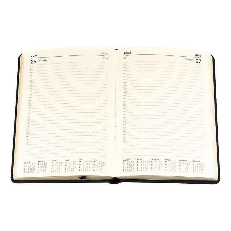 Collins Debden Legacy A5 Day To Page Diary 2022 Mint, , large image number 1