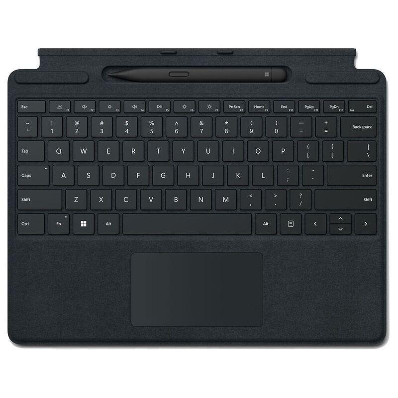 Microsoft Surface Pro Signature Keyboard Cover With Slim Pen 2 English/Arabic Keyboard - Black, , large image number 0
