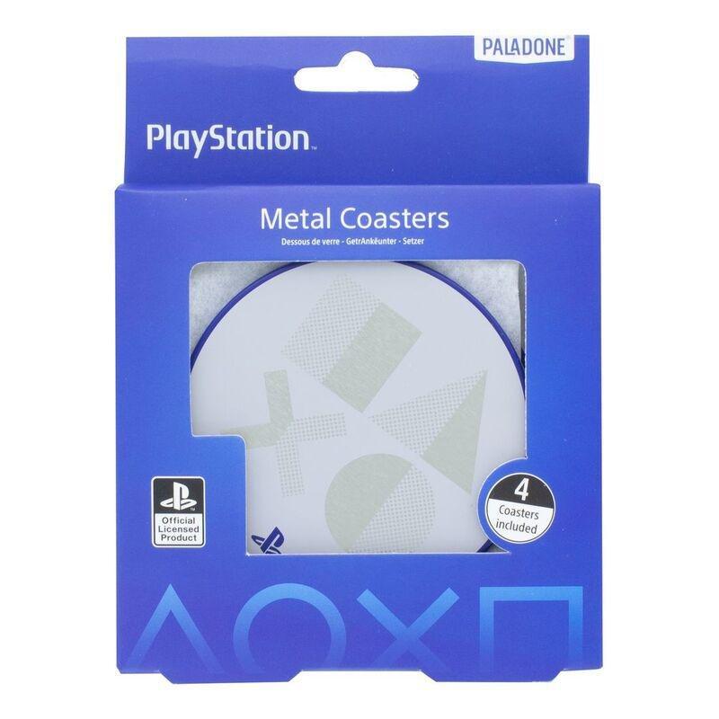 Paladone PlayStation Metal Coasters PS5, , large image number 1