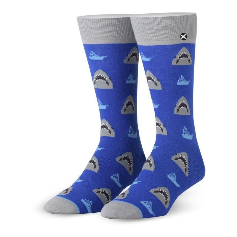 Odd Sox Jaws Amity Bay Knit Unisex Socks (Size 8-12), , large image number 0