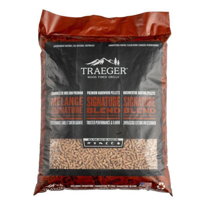 Traeger Signature Blend Pellets 9 Kg Bag, , large image number 0